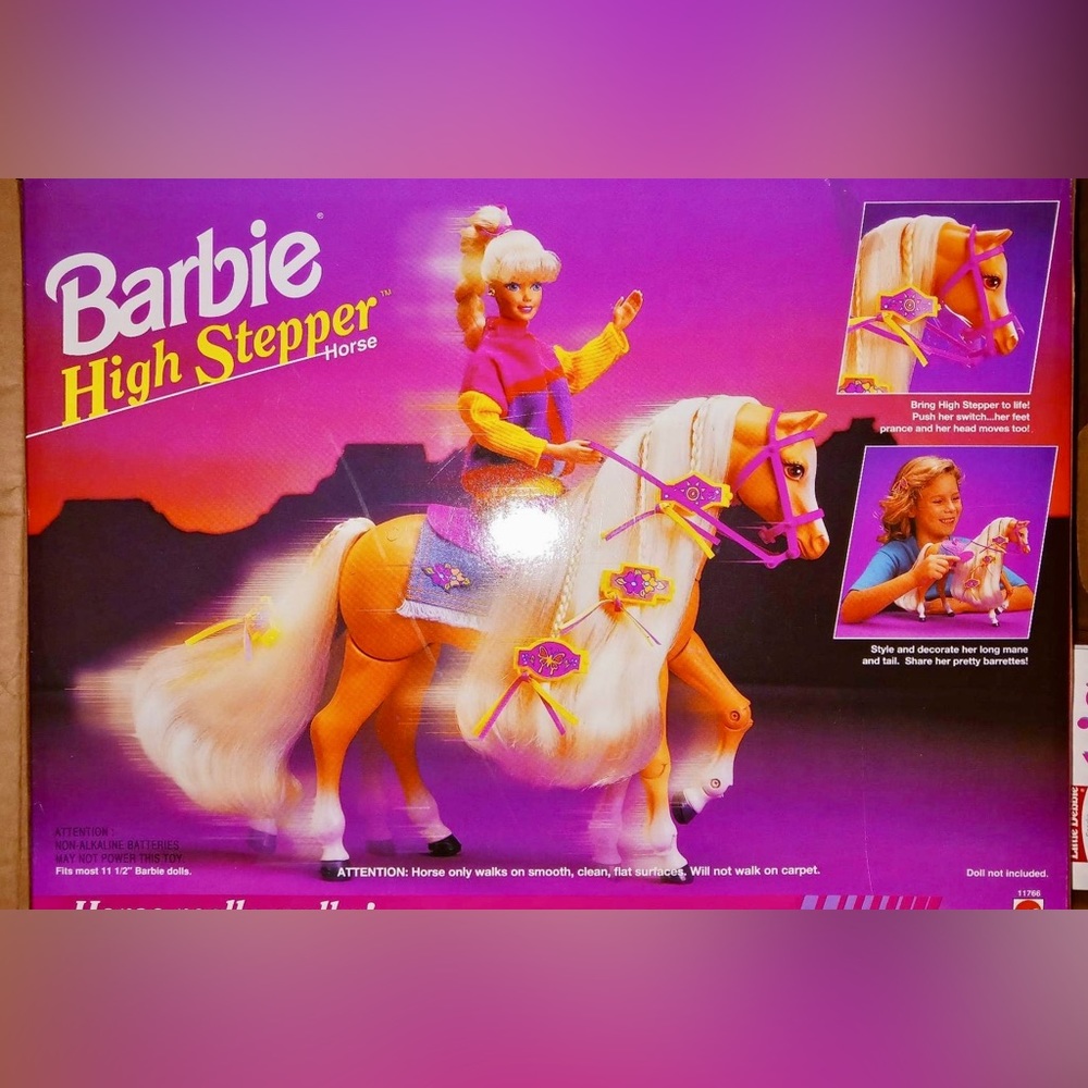 Barbie high stepper horse